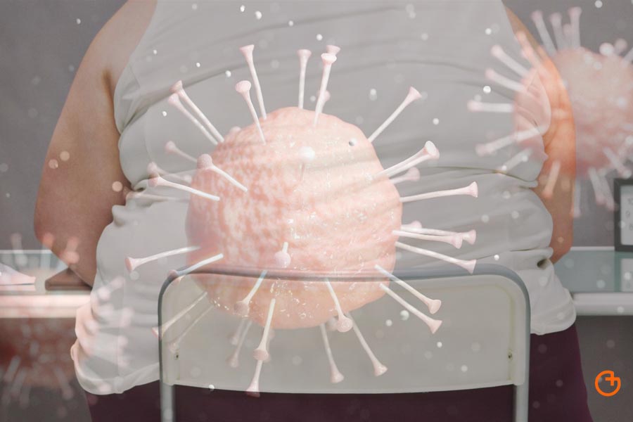 La obesidad se relaciona con la gravedad del COVID-19 pero no con su contagio